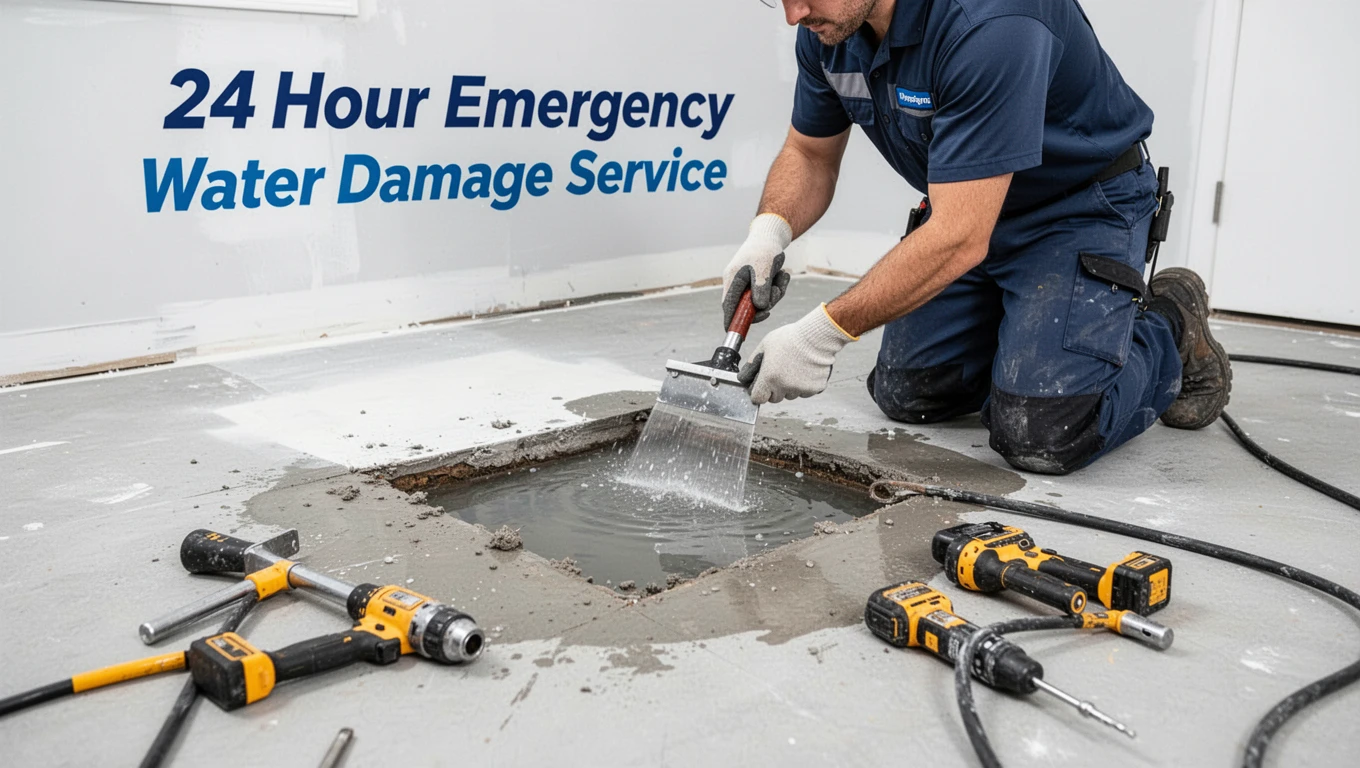 24 Hour Emergency Water Damage Service