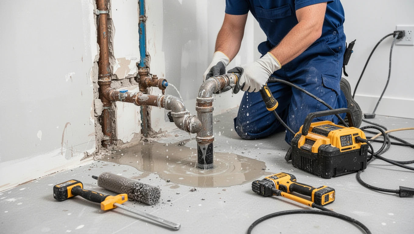 Burst Pipe Cleanup